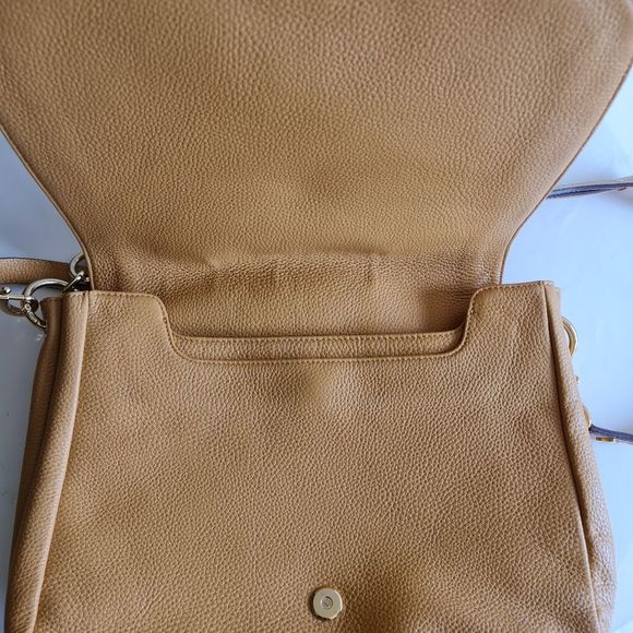 MCM 2 way Leather Shoulder Bag Mustard  Yellow - Picture 9 of 16